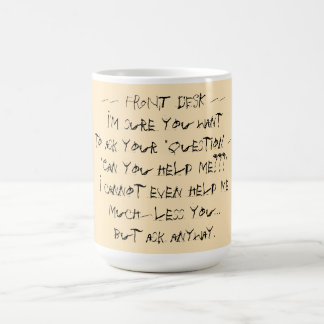 Bekläda skrivbordmuggen kaffemugg