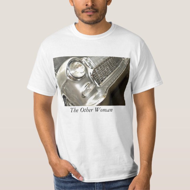 Bekläda skyddsgallret av en gammala Chevy T Shirt (Framsida)