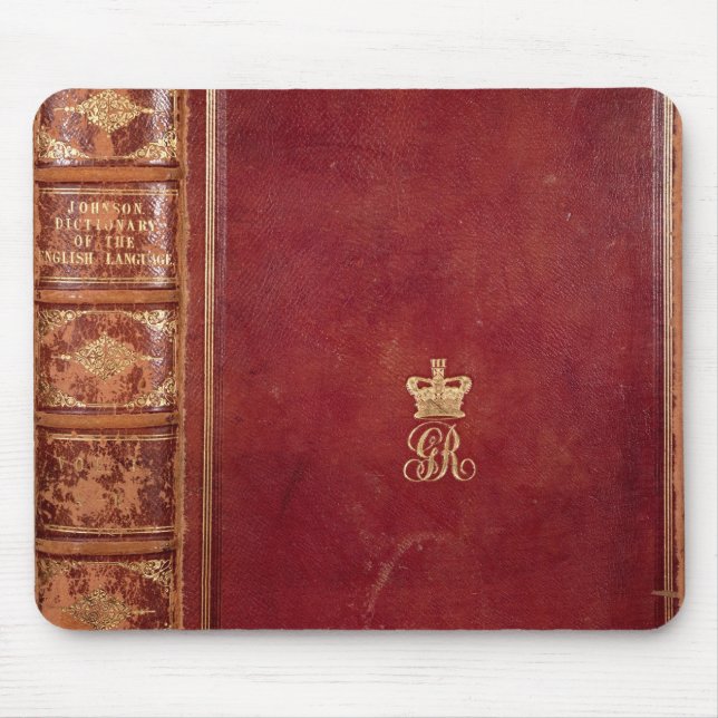 Bekläda täcker av Johnsons ordbok Musmatta (Framsidan)