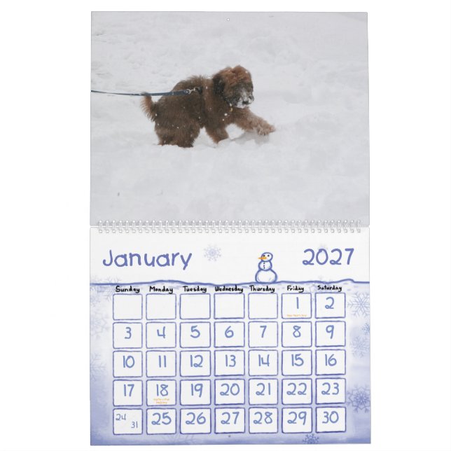 Bekläda täcker, den Enzo kalendern Kalender (Jan 2027)