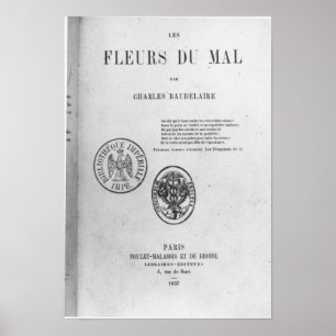 Bekläda täcker, den första upplagan av 'Les Fle Poster