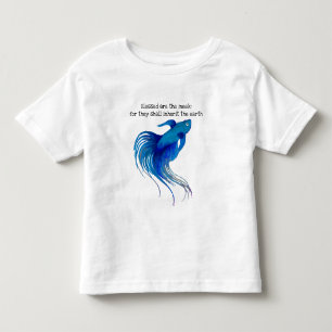 Beklädda är fiskens Småbarn T-shirt