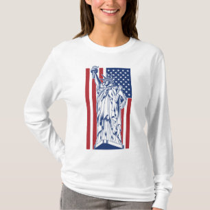Beklädnad i Liberty anpassningsbar USA T Shirt