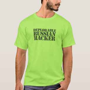 Beklagansvärd rysk HackerT-tröja Tee