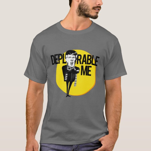 Beklagansvärt mig -- Anti-Trumf 2016 Tee Shirt (Framsida)