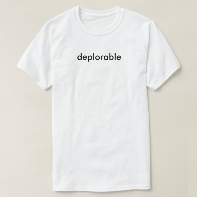 beklagansvärt tee (Design framsida)