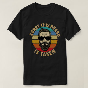 Beklagar att Beard är tagen med Valentines day Gif T Shirt