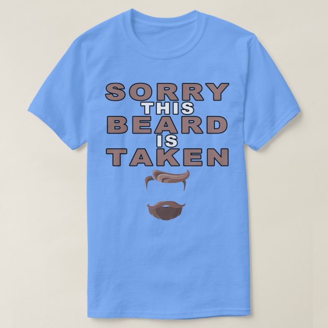 Beklagar att Beard har tagits5 T Shirt (Design framsida)