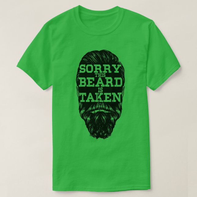 Beklagar att Beard tas emot Shirt 1 T (Design framsida)