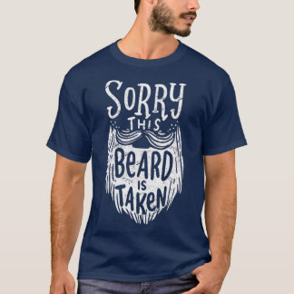 Beklagar att Beard tas på Valentinex27s Dag Gift 5 T Shirt