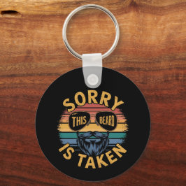 Beklagar att det här skägget har en praktisk Vinta Nyckelring