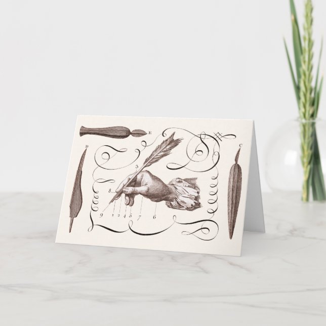 Beklagar att det tar så lång tid till Skrivan - An Kort (Framsida)