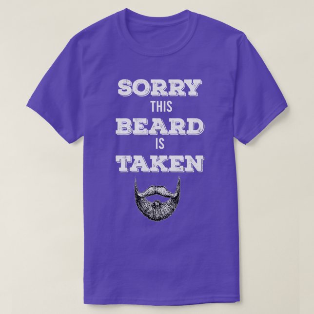 Beklagar att skägget tas 78 t shirt (Design framsida)