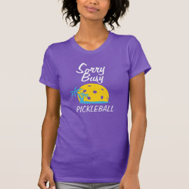 Beklagar Busy Pickleball Tropical T Shirt
