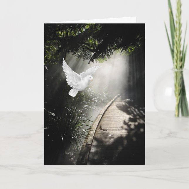 Beklagar för förlustsympatikort med duva kort (Framsida)