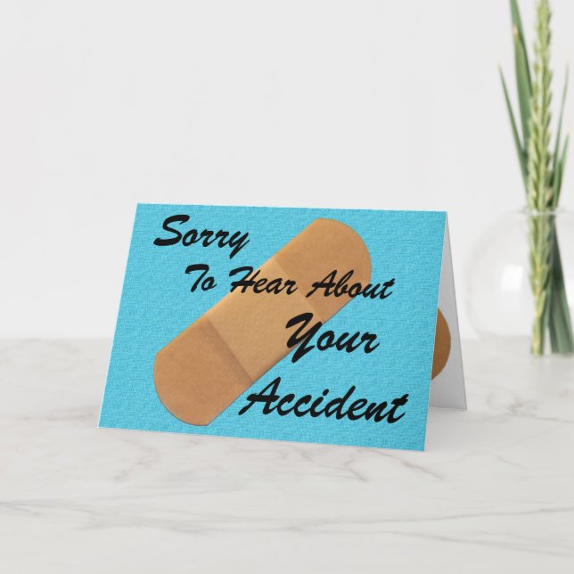 Beklagar över din olycka kort (Framsida)