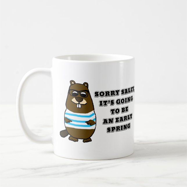 Beklagar Sally, tidigt Vår-kaffe Mugg (Vänster)
