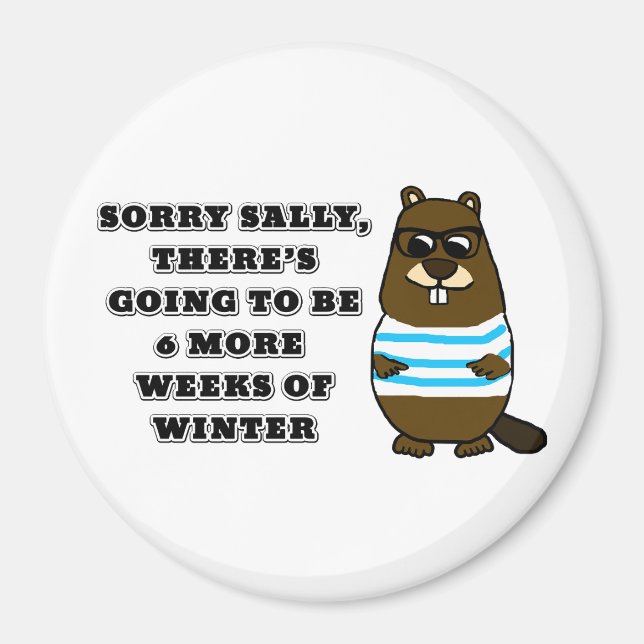 Beklagar Sally, ytterligare sex veckor på vintern Magnet (Framsidan)