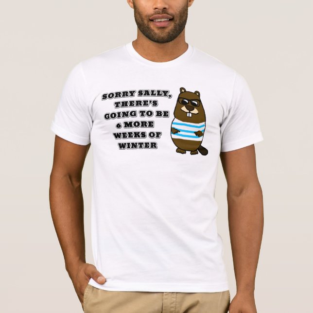 Beklagar Sally, ytterligare sex veckor på vintern T Shirt (Framsida)