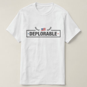 Beklaglig amerikan t-shirt