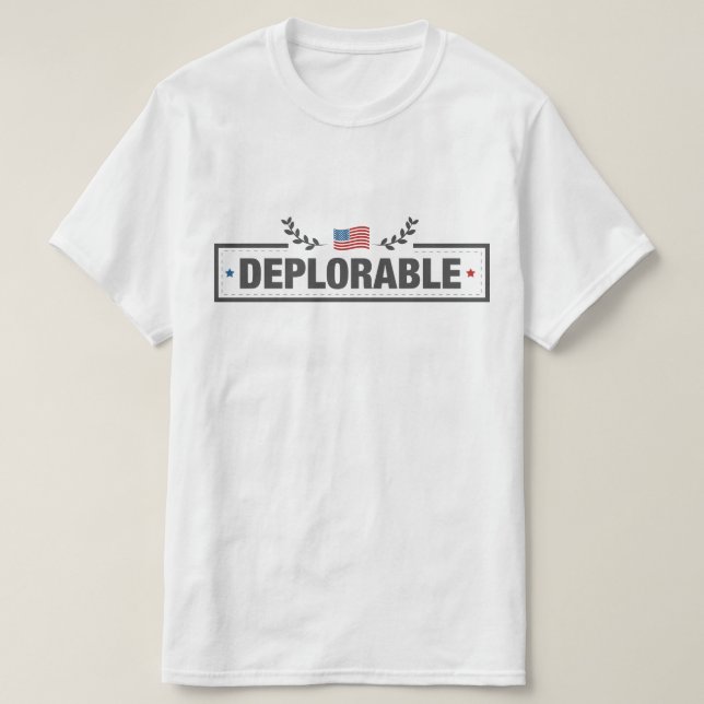 Beklaglig amerikan tröja (Design framsida)