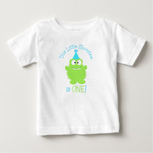 Beklaglig liten monster Första födelsedagen T-Shir T-shirt