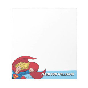 Beklaglig supergirl Stance Anteckningsblock