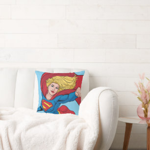Beklaglig supergirl Stance Kudde