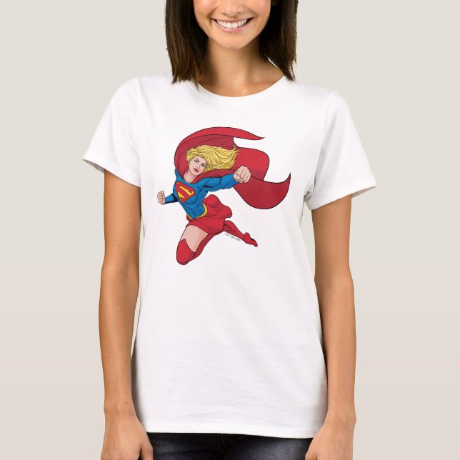 Beklaglig supergirl Stance T Shirt (Framsida)