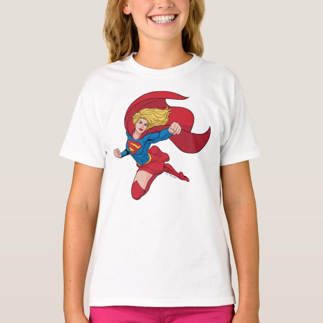 Beklaglig supergirl Stance T Shirt (Framsida)