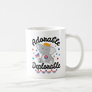 Beklagligt elfenben Trump 2016 Kaffemugg