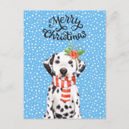 Beklagligt Helgdag Dalmatien Puppy Helgdagars vyko Helg Vykort