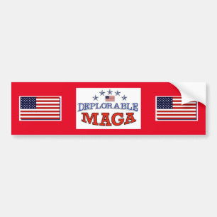 Beklagligt MAGA Bumper-märke Bildekal