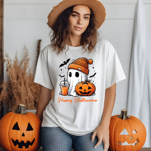 Beklagligt nog Spooky Stil: Cute Funny Ghost Hallo T Shirt