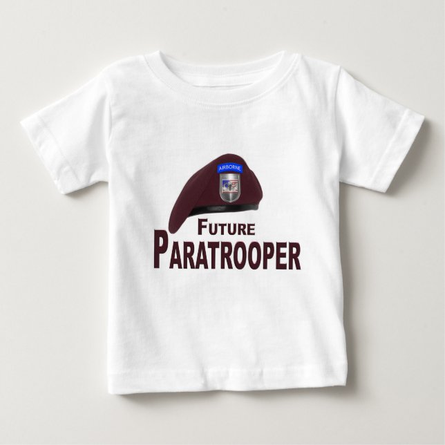 Beklagligt nog tillfrisknar framtida paratrooper B T Shirt (Framsida)