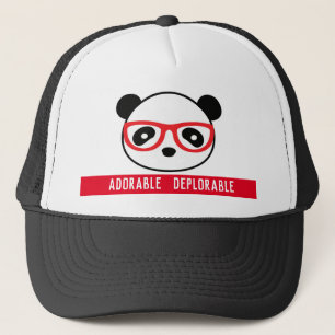 Beklagligt sorgligt pandabälte keps