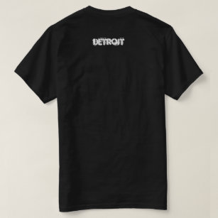 "Beklär "Detroit" Cadillac Kidz" på/på baksida T Shirt