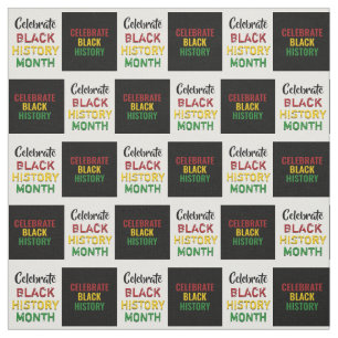 Bekräfta BLACK HISTOY Month Checkerboard-effekt Tyg