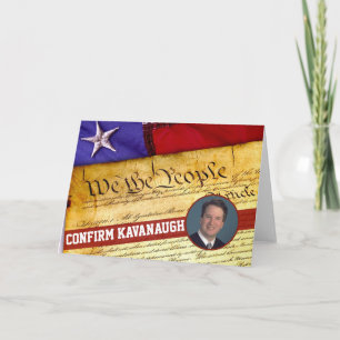 Bekräfta Kavanaugh högsta domstolenrättvisa Kort