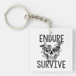 Bekräfta och Överlev Skull med svampar