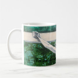 Bekräfta/Skripturen John3:16 Originalkonsthandlad Kaffemugg