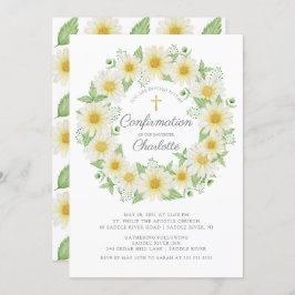 Bekräftelse av Blommigt för Daisy med ny  Inbjudningar