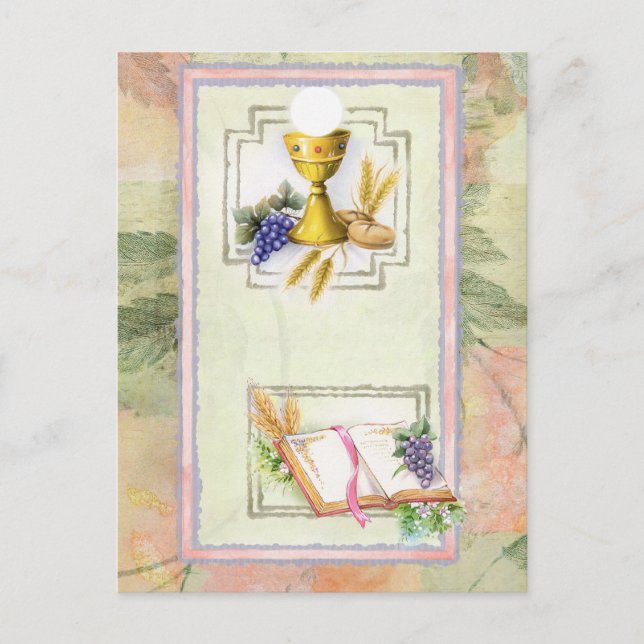 Bekräftelse av första Heligan Vykort (Framsida)