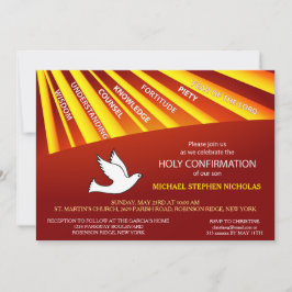 Bekräftelse av inbjudan Guld och Red Rays