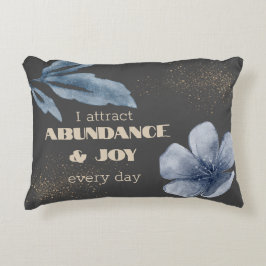 Bekräftelse av manifestation - Personlig Prydnadskudde