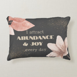 Bekräftelse av manifestation - Personlig Prydnadskudde