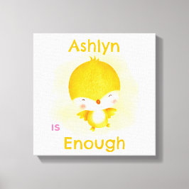 Bekräftelse av personlig för barn | Tillräckligt m Canvastryck