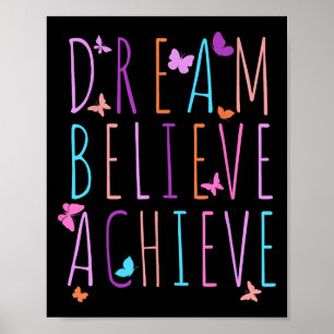Bekräftelse av skirt för flickor Butterfly Dream B Poster