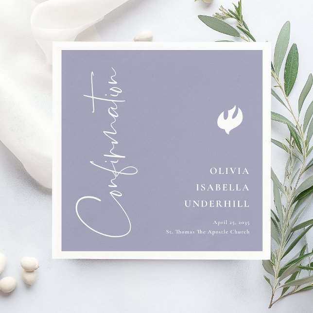 Bekräftelse av skript-flickor pappersservett (Skapare uppladdad)