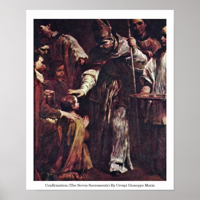 Bekräftelse (de sju offringarna) poster (Framsidan)